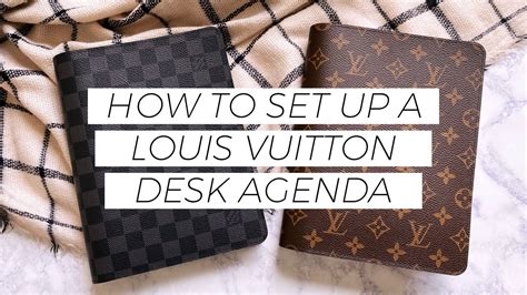 louis vuitton desk agenda dupe|louis vuitton agenda wallet.